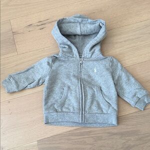 Ralph Lauren polo Gray Kids Hoodie